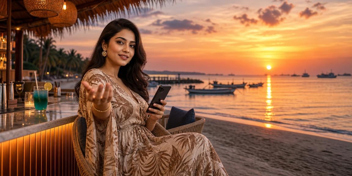 সেন্ট মার্টিন তিন পাতি বিচ গেমিং পরিবেশ
